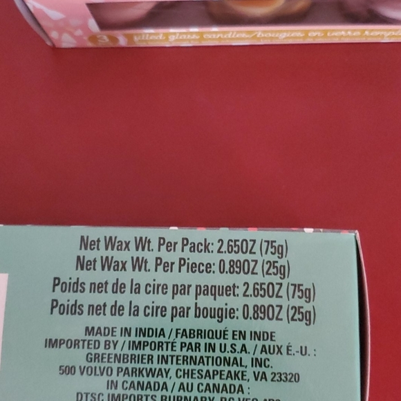 Affirmations candles 3 in box - Picture 2 of 3